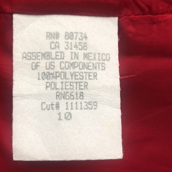 BCBG Red Cocktail Dress Size 10 - Picture 9 of 12